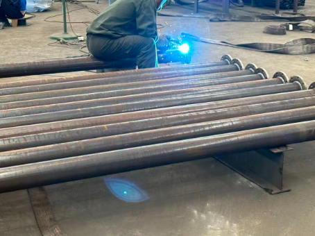 湖北20#无缝注浆管加工108*6钢花管棚管